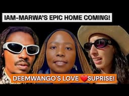 Deemwango's Love Surprise! 💖 Iam_marwa's Epic Homecoming in Kenya 🇰🇪