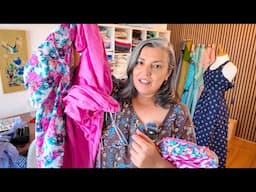 How to make patchwork from clothing  (Upcycling clothing to quilt)