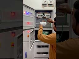 #shorts | Electrical panel works Amitsaini electrician | panel wiring kaise karen #shortvideo
