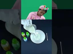 🌈✨ Rainbow Explosion in Milk! 🤯 Magical Science Experiment! #Shorts