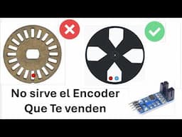 ✅ Encoder para sentido de giro de motor dc