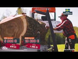 Great deals on premium sawmills, there´s a difference | LOGOSOL