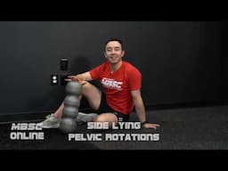 Side Laying Pelvic Rotations