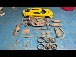 3D printing a Koeningsegg Gemera Model Kit