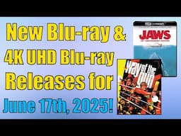 New Blu-ray & 4K UHD Blu-ray Releases for June 17th, 2025!