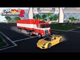 Realistic Crashes #16 | Car Crushers 2