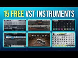 Top 15 FREE VST Instruments in 2025 (Synths, Acoustic Instruments & More)