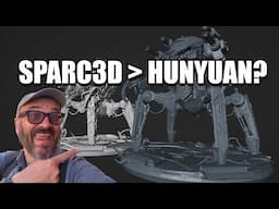 SPARC3D: 3D Modeling Revolution – Better Than Hunyuan 3D‑2.5?!