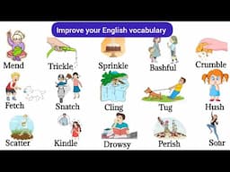 Improve English Vocabulary | Daily Use English Words | Advanced Vocabulary | #vocabulary