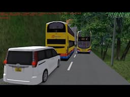 omsi 2 tour (1894) CTB 6 (partial)  赤柱 - 中環 Stanley - Central   (無 怡峰站 - 怡園站 ) @ Volvo B9TL 11.3m
