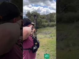 Guess the distance on this PERFECT archery shot