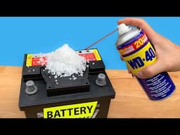 Mix WD-40 with salt 😱You Will not Believe the Incredible Result