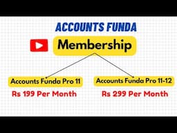 Full Class 11/12 Accounts Course | 400 Hours |1400 Questions Solved | YouTube Membership