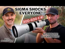 Sigma SHOCKS Everyone! Is Aperture Overrated? Hot Takes w/ Duade Paton