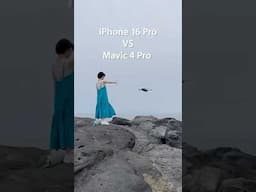 Mavic 4 Pro VS iPhone 16 Pro 🚁🎬