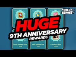 HUGE Rewards Info for 9th Anniversary!!!
