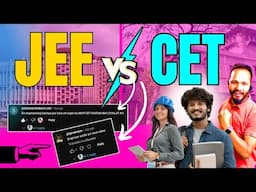 JEE VS MHT CET 🔥JEE करावे की CET llJEE vs MHT-CET | Which Exam is Better? Full Comparison, Syllabus