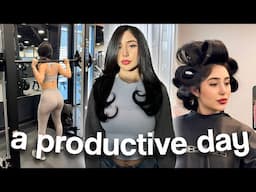 7AM  Productive Day In My Life ⎸ Working Out, Hair Appt & Running Errands !