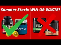 The Only Summer Supplements That Matter (Stop Wasting Money)
