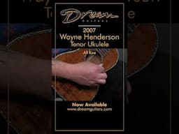Dream Guitars - 2007 Henderson Tenor Ukulele, All Koa #ukulele #demovideo