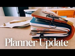 PLANNER UPDATE || COMMON PLACING? || GOAL PLANNING? ||  #plannercommunity #travelersnotebook