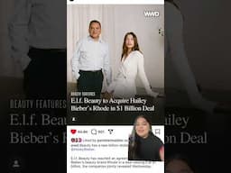 Hailey Bieber Sells Rhode to e.l.f.Beauty for $1 Billion
