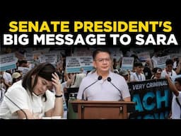 Sara Trial Live | Senate Sends VP Sara Duterte Case Back to House | Chiz Escudero Live | Latest Live