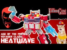 BURNING LOINS | Age of the Primes Voyager HEATWAVE (Rescue Bots): EmGo's Transformers Reviews