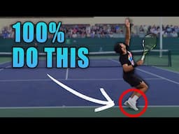 Why 100% Of Tennis Pros Serve This Way... (Drills Included)