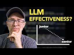 The More Senior You Get, The Worse LLMs Become?