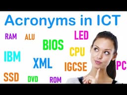 ICT Acronyms Made Easy – Sing Along and Learn!