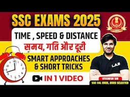 Time, Speed and Distance Concepts and Tricks | SSC CGL, Selection Post Maths Classes by Utkarsh Sir