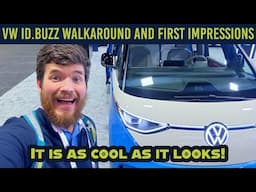 Volkswagen ID.Buzz Walk Around and First Impressions