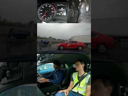Dangerous lane discipline. #mocktest #learningtodrive