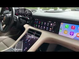 2022 Taycan passenger display #taycan #taycan4s #taycancrossturismo #porsche
