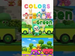 🚂 Choo-Choo! Hogi's Colorful Train #Hogi #shorts