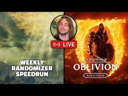 ELDEN RING WEEKLY RANDOMIZER SPEEDRUN | OBLIVION BUT IF I DIE THE STREAM ENDS