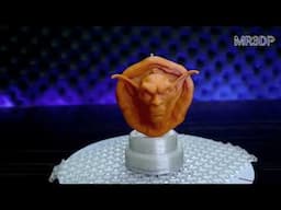 Epic 3D Print! Goblin Head Bust Comes to Life!