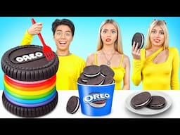 Big vs Medium vs Small Food Challenge | Funny Situations with Food by Turbo Team