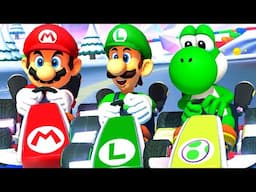 Mario Kart 8 Deluxe - 150cc Propeller Cup Grand Prix (Luigi Gameplay)