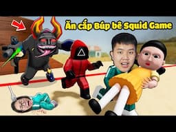 Troll ăn cắp Búp Bê Squid Game bị trùm sai lính đuổi bắt trong Trò Chơi Con Mực cùng bqThanh & Ốc