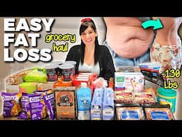 My High Protein Grocery Haul for EASY FAT LOSS (-130 Pounds)