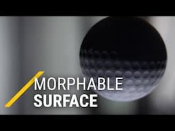 A dimpled, actuating surface that could change how underwater vehicles maneuver.