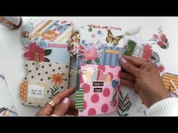 Flip Floppy Interactive ONE PAGE Budget WONDER or Use Paper Scraps PAPER CRAFTS
