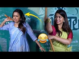 Suma Fun With Actress Ananthika Sanilkumar | 8 Vasantalu  || Bullet Raj