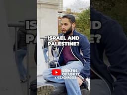 Palestinian Student Questions Jew about Israel