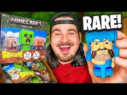 Opening Minecraft Mystery SquishMe! (RARE Steve!)