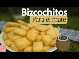 CLÁSICOS BIZCOCHITOS O LIBRITOS, PARA EL MATE 🇦🇷| con 5 ingredientes!