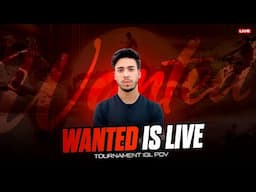 🔴 Tier 1 Scrims Live with WANTED | BMPS Grind is ON! | iPhone 16 Pro - Ft. GodL, SouL, RNTX, bla bla