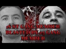 GRINCH FROM 18ST GANG MEMBER GETS BLASTED BY 25 GANG MEMBER SICKO IN LANCASTER PRISON😳👀